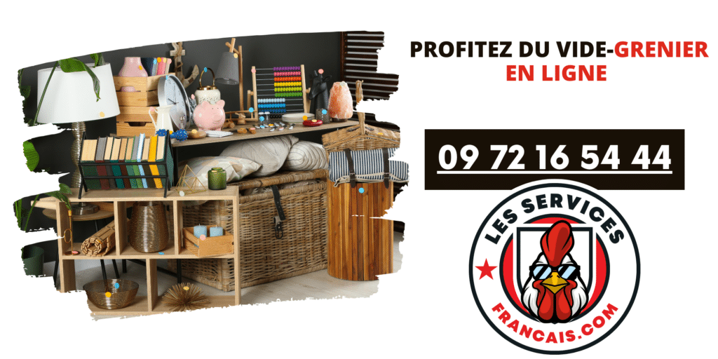 contactez nous pour profiter du vide grenier en ligne