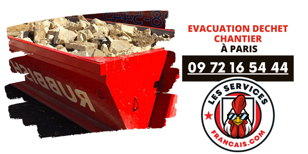 evacuation dechet chantier