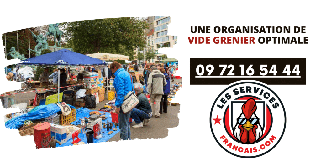 pour une organisation de vide grenier, vous devez : Effectuer une déclaration de vente au déballage auprès de votre mairie,